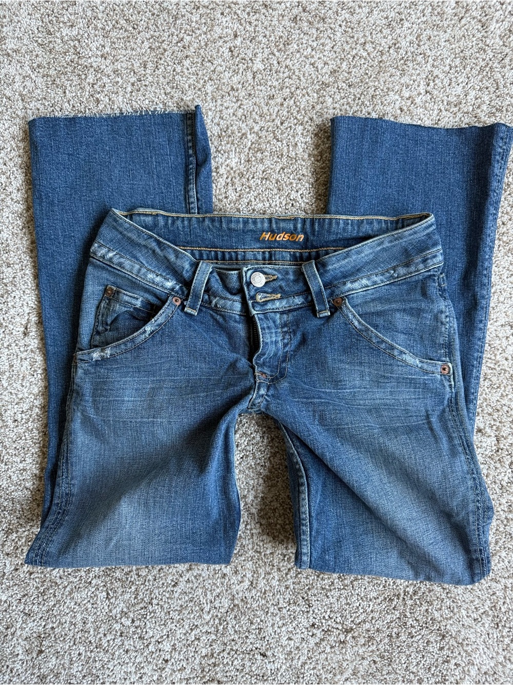 Y2K 2000s Hudson Jeans Lowrise Bootcut Size 29